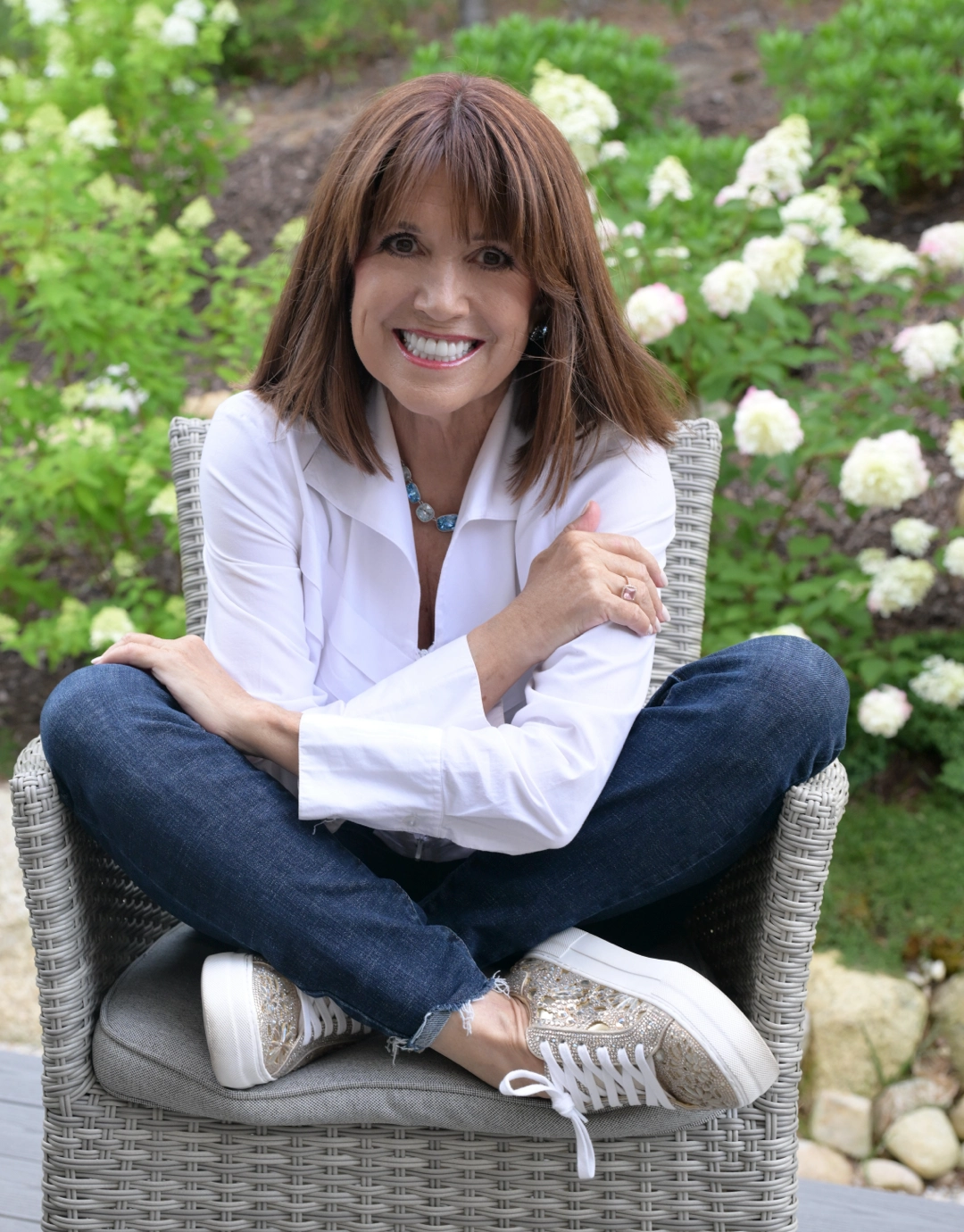 Laurie Langill waiting to help you gain momentum 